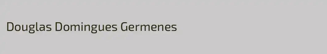 Douglas Domingues Germenes